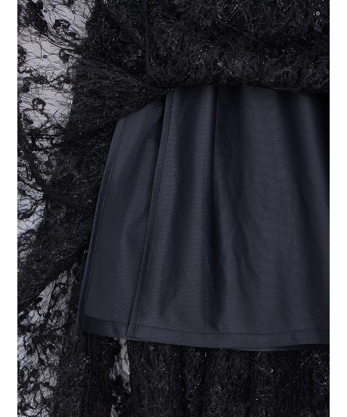 Ameri（アメリ）の「SHEER FEATHER MERMAID SKIRT（スカート・レディース・ブラック/グレイッシュベージュ・SMALL/MEDIUM）」の20枚目の写真