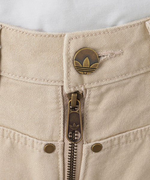 adidas Originals(アディダスオリジナルス)の「adidas originals / アディダス オリジナルス CANVAS LOOSE PANTS(その他パンツ・レディース・カーキ・26/25)」の8枚目の写真