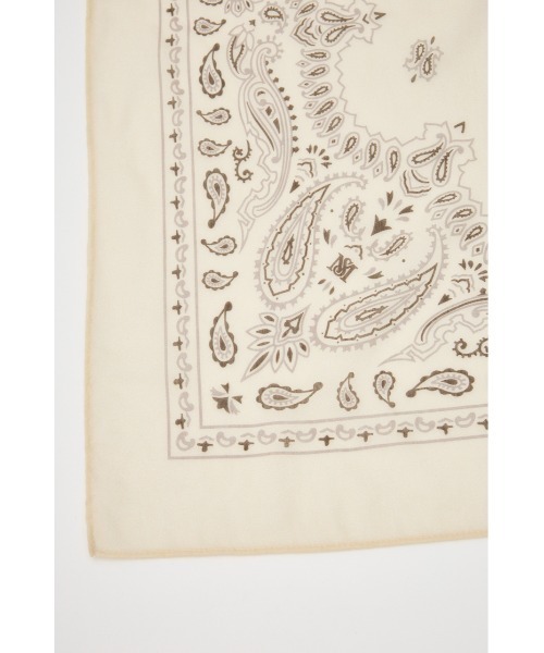 MOUSSY(マウジー)の「【26年SS新作】SHEER バンダナ(バンダナ/スカーフ・レディース・ホワイト/ブラック・FREE)」の8枚目の写真