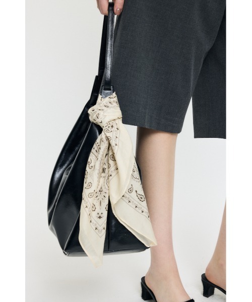 MOUSSY(マウジー)の「【26年SS新作】SHEER バンダナ(バンダナ/スカーフ・レディース・ホワイト/ブラック・FREE)」の13枚目の写真