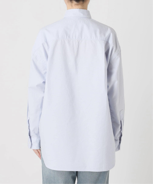 FRAMeWORK（フレームワーク）の「≪追加≫コットンレギュラーカラーシャツ 2（シャツ/ブラウス・レディース・スカイブルー/ホワイト/ライトイエロー/ブラウン・FREE）」の17枚目の写真