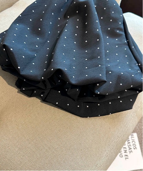 Per sist ence(パーシエンス)の「ドット柄ミニバルーンスカパン(インナーパンツ付き)(スカート・レディース・アイボリー/ブラック・ONE SIZE)」の14枚目の写真