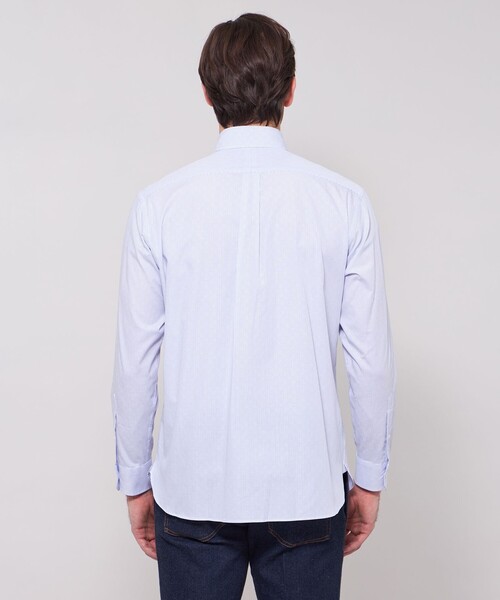 MACKINTOSH LONDON(マッキントッシュ ロンドン)の「ジオメトリックジャカードシャツ(シャツ/ブラウス・メンズ・パープル/ブルー・XL/L/M)」の7枚目の写真
