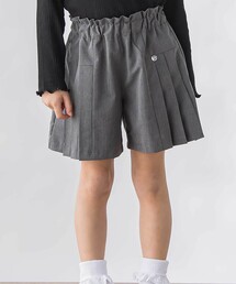 BeBe Petits Pois Vert | サイドタックキュロットパンツ(その他パンツ)