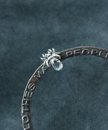 Dr MONROE（ドクターモンロー）の「SV925 クリスタルガラス スパイダーモチーフ ピアス（ピアス（片耳用））」