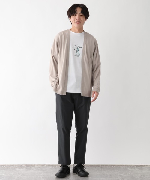 GLOBAL WORK(グローバルワーク)の「スマらくイージーパンツ/メッシュ/636100(その他パンツ・メンズ・チャコールグレー/ブラック/ライトグレー/ベージュ/カーキ/ネイビー/ネイビー系9・SMALL/X-SMALL/MEDIUM/LARGE/X-LARGE/XX-LARGE/3XL/S-Long/M-Long/L-Long/XL-Long)」の8枚目の写真