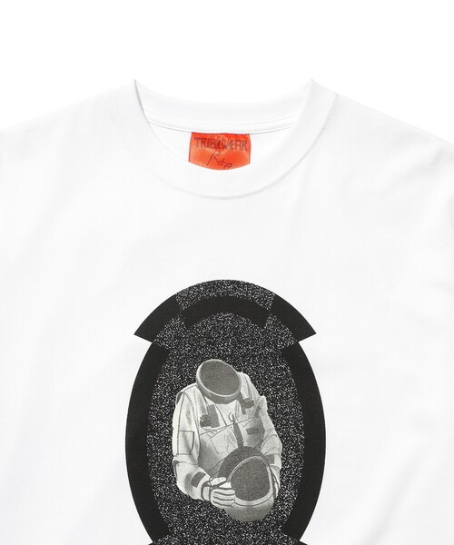 BEAMS T(ビームスティー)の「Rainbow Disco Club × TRIBE WEAR / Short Sleeve T-Shirt①(Tシャツ/カットソー・メンズ・ホワイト/ブラック・S/XL/L/M)」の4枚目の写真