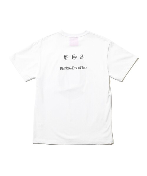 BEAMS T(ビームスティー)の「Rainbow Disco Club × TRIBE WEAR / Short Sleeve T-Shirt①(Tシャツ/カットソー・メンズ・ホワイト/ブラック・S/XL/L/M)」の7枚目の写真