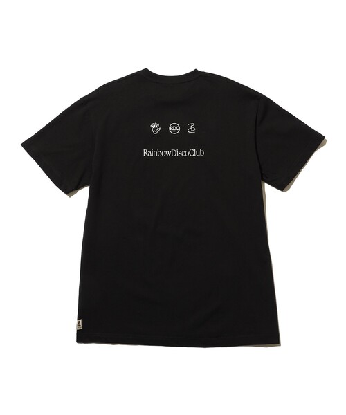 BEAMS T(ビームスティー)の「Rainbow Disco Club × TRIBE WEAR / Short Sleeve T-Shirt①(Tシャツ/カットソー・メンズ・ホワイト/ブラック・S/XL/L/M)」の9枚目の写真