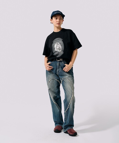 BEAMS T(ビームスティー)の「Rainbow Disco Club × TRIBE WEAR / Short Sleeve T-Shirt①(Tシャツ/カットソー・メンズ・ホワイト/ブラック・S/XL/L/M)」の10枚目の写真