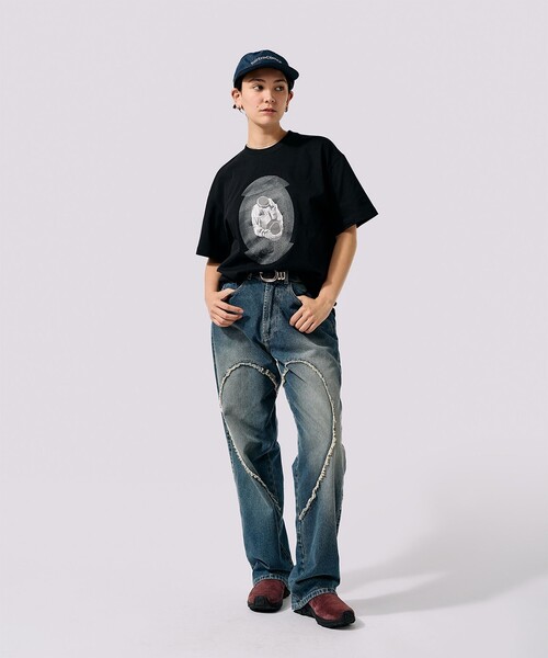 BEAMS T(ビームスティー)の「Rainbow Disco Club × TRIBE WEAR / Short Sleeve T-Shirt①(Tシャツ/カットソー・メンズ・ホワイト/ブラック・S/XL/L/M)」の11枚目の写真