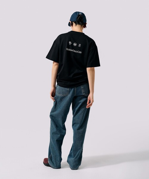 BEAMS T(ビームスティー)の「Rainbow Disco Club × TRIBE WEAR / Short Sleeve T-Shirt①(Tシャツ/カットソー・メンズ・ホワイト/ブラック・S/XL/L/M)」の12枚目の写真