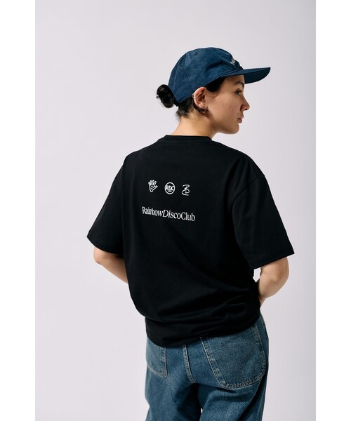 BEAMS T(ビームスティー)の「Rainbow Disco Club × TRIBE WEAR / Short Sleeve T-Shirt①(Tシャツ/カットソー・メンズ・ホワイト/ブラック・S/XL/L/M)」の14枚目の写真