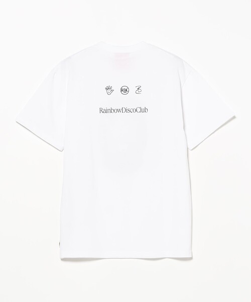 BEAMS T(ビームスティー)の「Rainbow Disco Club × TRIBE WEAR / Short Sleeve T-Shirt①(Tシャツ/カットソー・メンズ・ホワイト/ブラック・S/XL/L/M)」の18枚目の写真