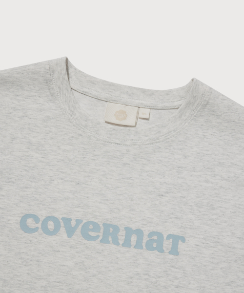 COVERNAT（カバーナット）の「ウィメンズクールコットンクーパーロゴTシャツヘザーグレー（Tシャツ/カットソー・レディース・その他・LARGE/WM/WS）」の4枚目の写真