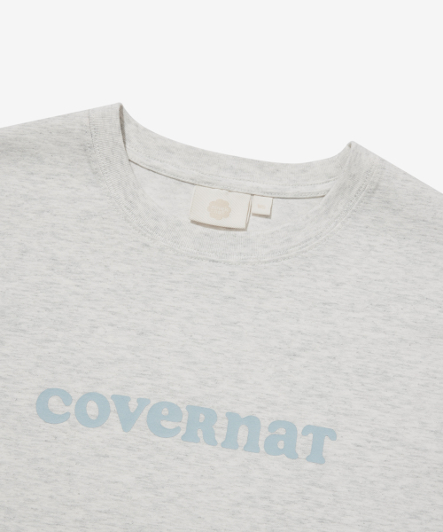 COVERNAT（カバーナット）の「ウィメンズクールコットンクーパーロゴTシャツヘザーグレー（Tシャツ/カットソー・レディース・その他・LARGE/WM/WS）」の5枚目の写真