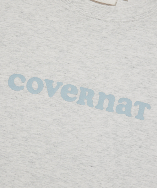 COVERNAT（カバーナット）の「ウィメンズクールコットンクーパーロゴTシャツヘザーグレー（Tシャツ/カットソー・レディース・その他・LARGE/WM/WS）」の6枚目の写真