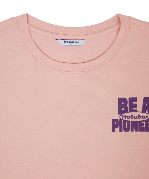 HOLUBAR（ホルバー）の「Backpacking Graphic T Shirt Pink（Tシャツ/カットソー・メンズ・その他・LARGE）」の3枚目の写真
