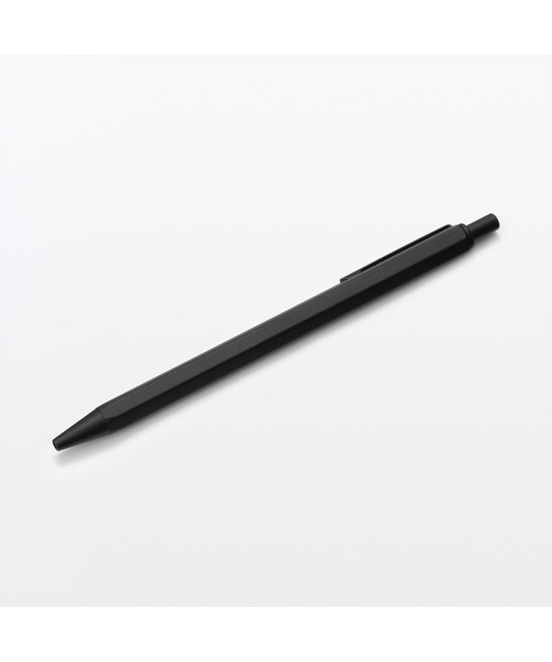 アルミ六角ボールペン 0．7mm ニードルタイプ（ペン類）｜無印良品
