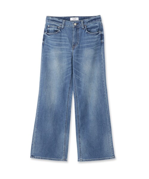 UNTITLED(アンタイトル)の「【Healthy DENIM】別注Quiche(キッシュ)セミフレアデニム(デニムパンツ・レディース・サックスブルー・03/02/01/00)」の2枚目の写真