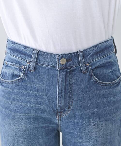 UNTITLED(アンタイトル)の「【Healthy DENIM】別注Quiche(キッシュ)セミフレアデニム(デニムパンツ・レディース・サックスブルー・03/02/01/00)」の10枚目の写真