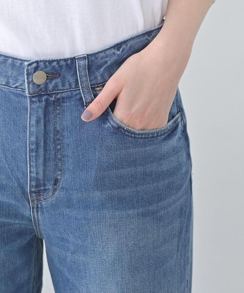 UNTITLED(アンタイトル)の「【Healthy DENIM】別注Quiche(キッシュ)セミフレアデニム(デニムパンツ・レディース・サックスブルー・03/02/01/00)」の11枚目の写真