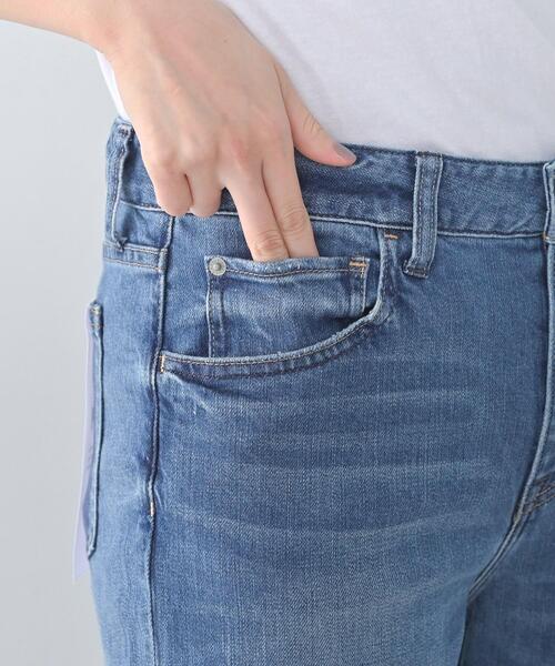 UNTITLED(アンタイトル)の「【Healthy DENIM】別注Quiche(キッシュ)セミフレアデニム(デニムパンツ・レディース・サックスブルー・03/02/01/00)」の13枚目の写真