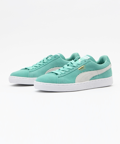 PUMA（プーマ）の「スウェード クラシック ウィメンズ (WOMEN)（スニーカー・レディース・グリーン/ピンク/ブルー・22.5cm/25.0cm/24.0cm/24.5cm/23.0cm/23.5cm）」の2枚目の写真