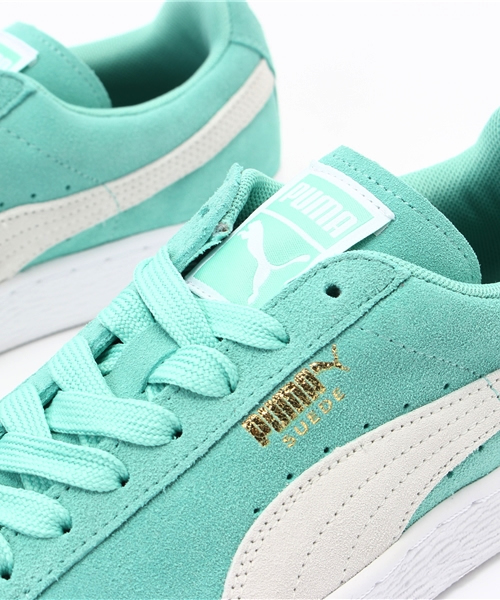 PUMA（プーマ）の「スウェード クラシック ウィメンズ (WOMEN)（スニーカー・レディース・グリーン/ピンク/ブルー・22.5cm/25.0cm/24.0cm/24.5cm/23.0cm/23.5cm）」の8枚目の写真