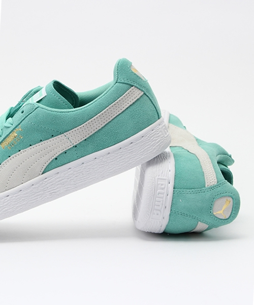 PUMA（プーマ）の「スウェード クラシック ウィメンズ (WOMEN)（スニーカー・レディース・グリーン/ピンク/ブルー・22.5cm/25.0cm/24.0cm/24.5cm/23.0cm/23.5cm）」の10枚目の写真