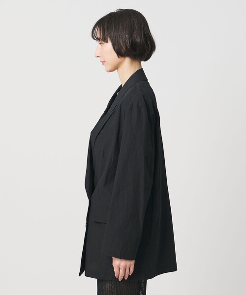 SACRA(サクラ)の「<SACRA>テーラードジャケット(テーラードジャケット・レディース・ブラック・38)」の6枚目の写真