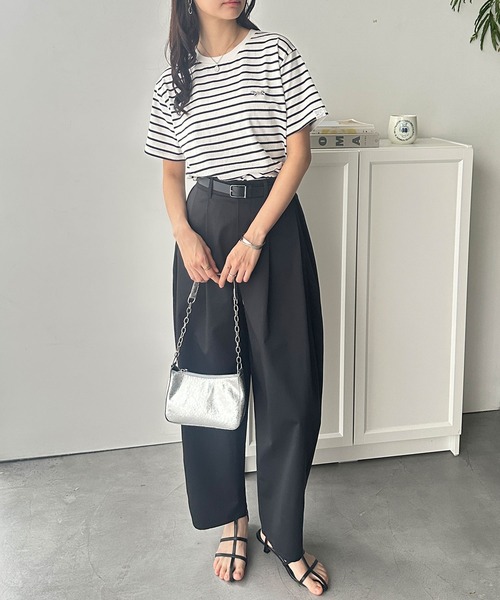 PENNEYS(ぺニーズ)の「GeeRA別注【PENNEYS】綿100%接触冷感ベーシックTシャツ ペニーズ キツネ/ペニーズ フォックス/THE FOX(Tシャツ/カットソー・レディース・ブラック/オフホワイト/ホワイト系その他/チャコール・MEDIUM/LARGE/X-LARGE)」の15枚目の写真