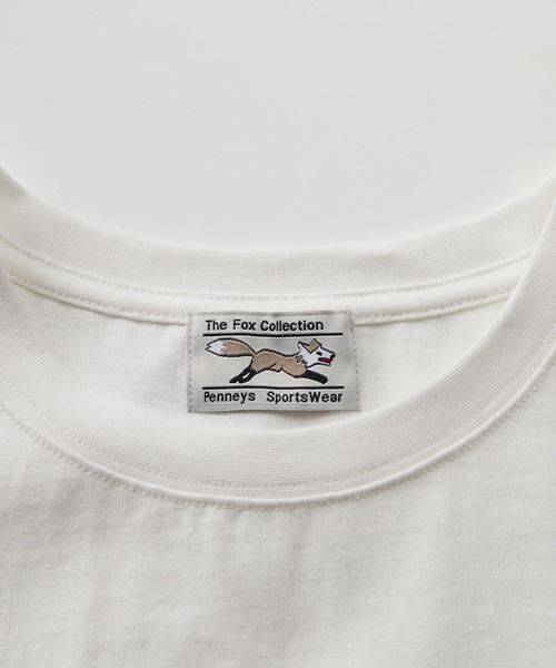 PENNEYS(ぺニーズ)の「GeeRA別注【PENNEYS】綿100%接触冷感ベーシックTシャツ ペニーズ キツネ/ペニーズ フォックス/THE FOX(Tシャツ/カットソー・レディース・ブラック/オフホワイト/ホワイト系その他/チャコール・MEDIUM/LARGE/X-LARGE)」の16枚目の写真