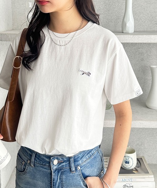 PENNEYS(ぺニーズ)の「GeeRA別注【PENNEYS】綿100%接触冷感ベーシックTシャツ ペニーズ キツネ/ペニーズ フォックス/THE FOX(Tシャツ/カットソー・レディース・ブラック/オフホワイト/ホワイト系その他/チャコール・MEDIUM/LARGE/X-LARGE)」の19枚目の写真