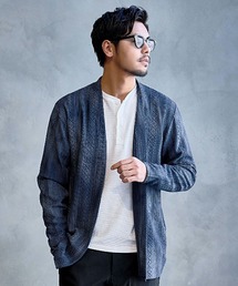 CavariA | 『CavariA/キャバリア』汚し加工ケーブルカーディガン(カーディガン/ボレロ)