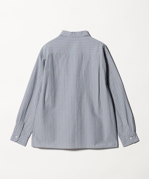 BEAUTY&YOUTH UNITED ARROWS(ビューティーアンドユースユナイテッドアローズ)の「TYP ワッシャー ピンストライプ プルオーバーシャツ(シャツ/ブラウス・メンズ・オフホワイト/ネイビー・L/M/XL/S)」の17枚目の写真