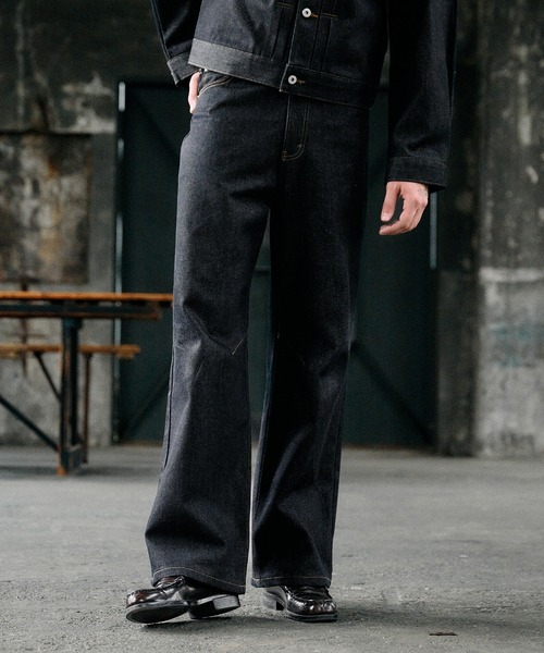 structure rigid denim pants / ストラクチャーリジットデニムパンツ