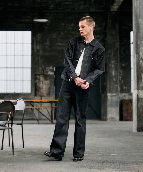 structure rigid denim pants / ストラクチャーリジットデニムパンツ