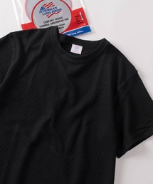 【87】【JEMORGAN/ジェーイーモーガン】ワッフル クルーネック 半袖Tシャツ/無地T/パックT/インナーウェア