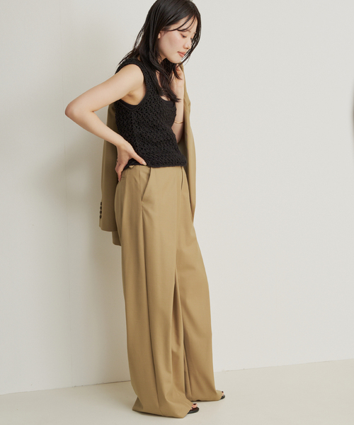 plage(プラージュ)の「《追加》R’IAM WOOSTED ジャケット(テーラードジャケット・レディース・ベージュ・38/36)」の11枚目の写真