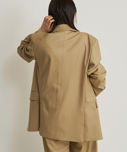 plage(プラージュ)の「《追加》R’IAM WOOSTED ジャケット(テーラードジャケット・レディース・ベージュ・38/36)」の17枚目の写真