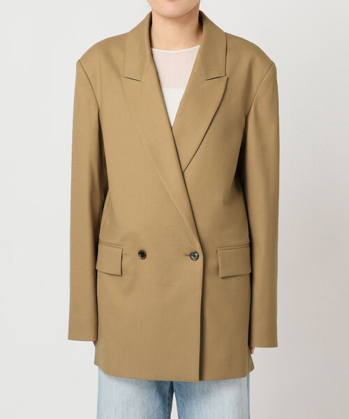 plage(プラージュ)の「《追加》R’IAM WOOSTED ジャケット(テーラードジャケット・レディース・ベージュ・38/36)」の18枚目の写真