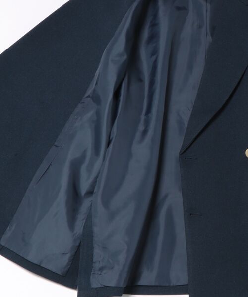 NAVY(ネイビー)の「【NAVY/ ネイビー】ビッグシルエット テーラード ダブルジャケット(テーラードジャケット・レディース・ネイビー/モカ・FREE)」の22枚目の写真