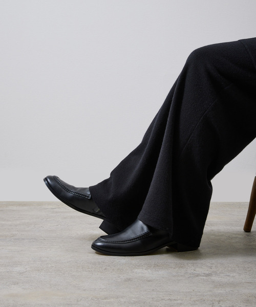 And A(アンドエー)の「PADRONE パドローネ / SIDE ZIP MOCCASIN BOOTS レザーモカシンサイドジップブーツ 日本製 / PU8394-1103(ブーツ・メンズ・ブラック・40/42/41)」の16枚目の写真