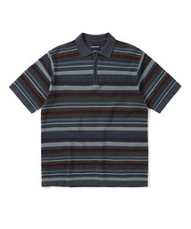 Striped S/S KnIt Polo
