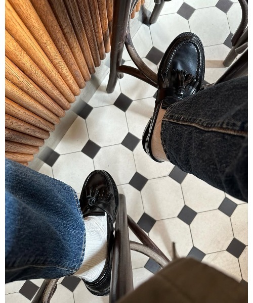 Loake（ローク）の「623 Tassle Loafer（ローファー・メンズ・ブラック・UK5/UK5.5/UK6/UK6.5/UK7/UK7.5/UK8/UK8.5/UK9/UK9.5）」の3枚目の写真