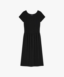 agnes b. | ジャージー クレープ 半袖 ワンピース "Pilar"(ワンピース)