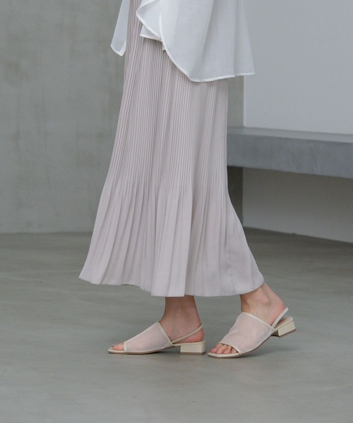 LAKOLE(ラコレ)の「シアーフラットサンダル / 658057(サンダル・レディース・アイボリー/ブラック・MEDIUM/LARGE)」の10枚目の写真