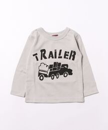 P.FIELD（ピーフィールド）の「P.FIELD/ピーフィールド　日本製　トレーラー　ロンT（Tシャツ/カットソー）」