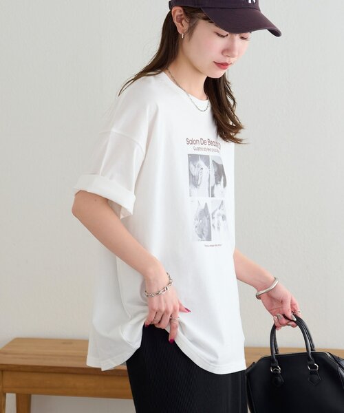 DISCOAT(ディスコート)の「【Enlude】アソートボックスフォトTシャツ《ユニセックス》(Tシャツ/カットソー・レディース・ホワイト系その他2/ホワイト系その他/ブラウン・SMALL/MEDIUM)」の9枚目の写真